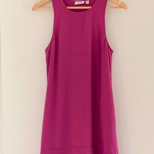 Tildon Plum Racerback Shift Dress